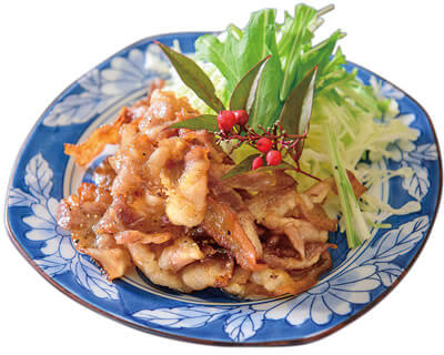 「米の娘ぶた」のバラ焼き