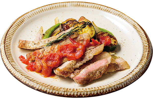 「米の娘ぶた」の肉団子入りうま煮丼