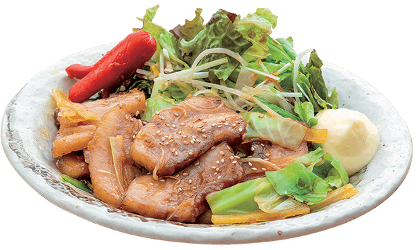 「米の娘ぶた」の肉団子入りうま煮丼