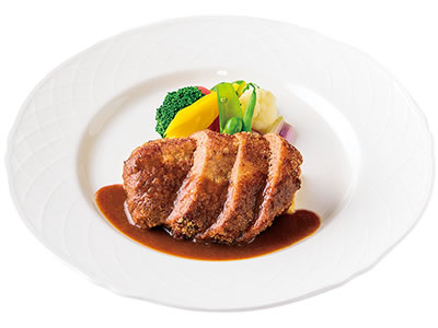 「米の娘ぶた」のうで肉の野菜炒め